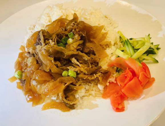 Order Gyudon Beef Bowl food online from Domoishi-Hilltop store, Virginia Beach on bringmethat.com