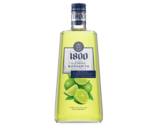Order 1800 Ultimate Margarita Original RTD, 1.75L (9.95%ABV) food online from Golden Ox Liquors store, Saint Augustine on bringmethat.com