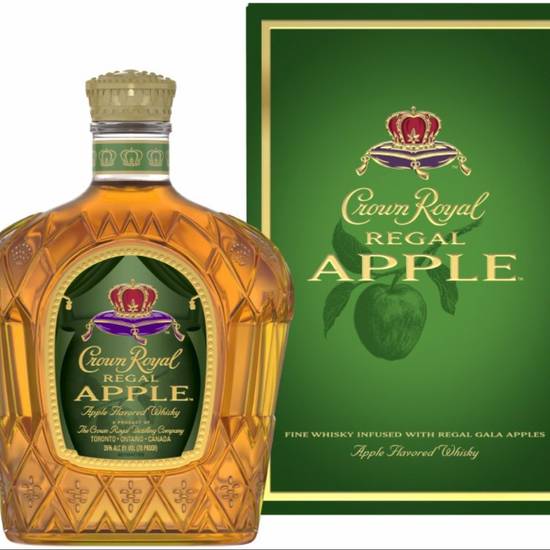 Order CROWN ROYAL APPLE 1.75L 35%ABV  food online from Princess Liquors store, Port Saint Lucie on bringmethat.com