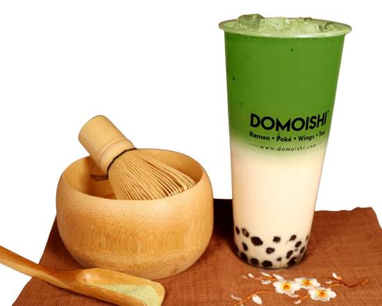 Order Uji Matcha Latte food online from Domoishi-Hilltop store, Virginia Beach on bringmethat.com