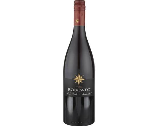 Order Roscato Rossa Dolce, Sweet Red Wine, 750mL (7% ABV) food online from Golden Ox Liquors store, Saint Augustine on bringmethat.com