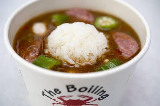 Order Gumbo with Rice food online from The Boiling Crab store, South Miami on bringmethat.com