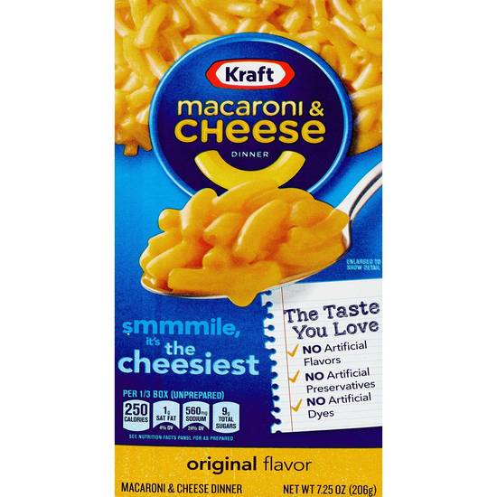 Order Kraft Macaroni And Cheese Dinner Original Flavor food online from Cvs store, LINCOLN on bringmethat.com