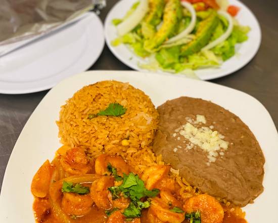 Order Camarones a la Diabla food online from Los Compadres Mexican Restaurant store, Tallahassee on bringmethat.com