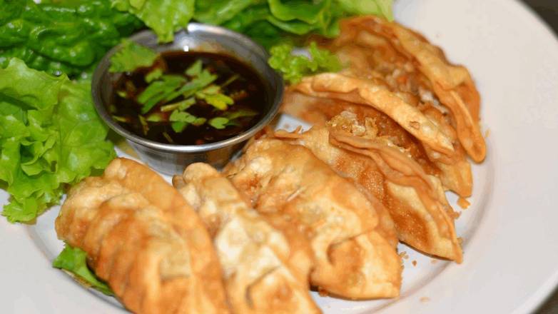 Order A4 Thai Gyoza food online from Madam Mam's store, Bee Cave on bringmethat.com