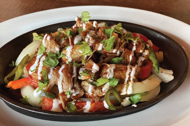Order Carnitas Fajitas for Two food online from Hacienda Colorado store, Denver on bringmethat.com