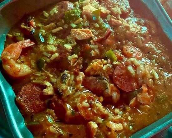 Order Gumbolaya Pint food online from The Stone Soup Company (Ybor City) store, Tampa on bringmethat.com