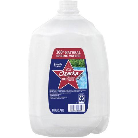 Order Ozarka Spring Water Gallon food online from 7-Eleven store, Houston on bringmethat.com