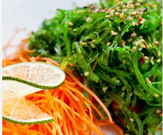 Order Hiyashi Wakame food online from Akashi Japanese Restaurant store, Miami on bringmethat.com