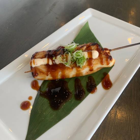 Order Chilean Sea Bass Skewer w / Sweet Soy Sauce food online from Yu-n-mi store, Beverly Hills on bringmethat.com