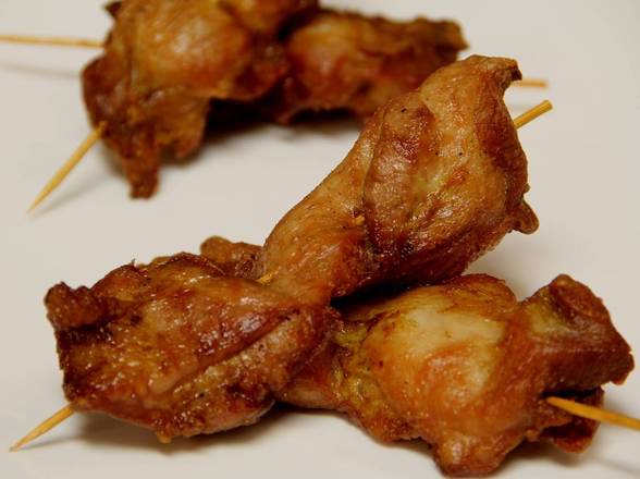 Order 8.  Chicken Teriyaki (4 pcs) 鸡串（4） food online from Great Wall Chinese Restaurant store, Haysville on bringmethat.com