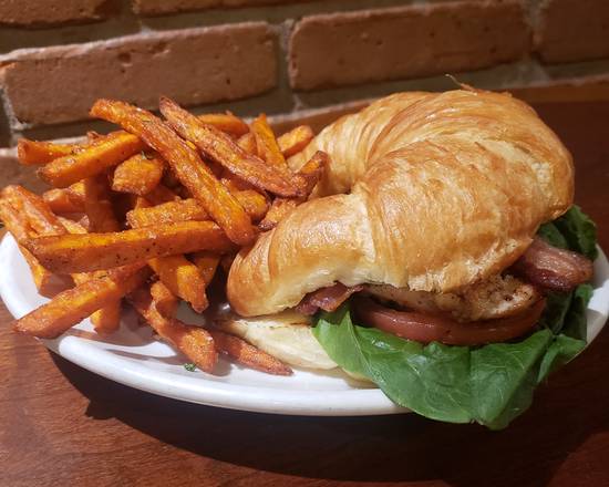 Order Chicken BLT Croissant food online from Wild Corgi Pub store, Denver on bringmethat.com