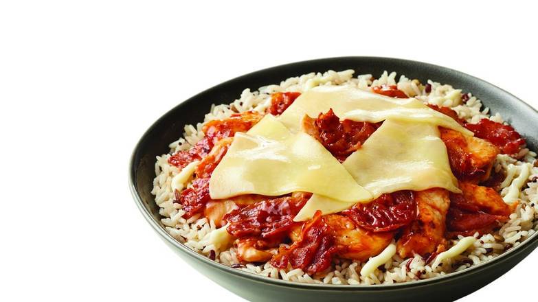 Order BBQ Rice & Grain Bowl (Sirloin Steak) food online from Dangelo Grilled Sandwiches store, Auburn on bringmethat.com