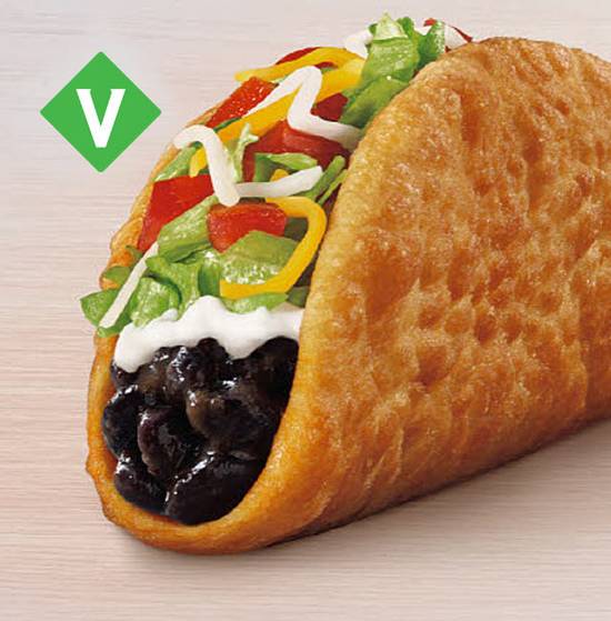 Order Black Bean Chalupa Supreme® food online from Taco Bell store, Saint Robert on bringmethat.com