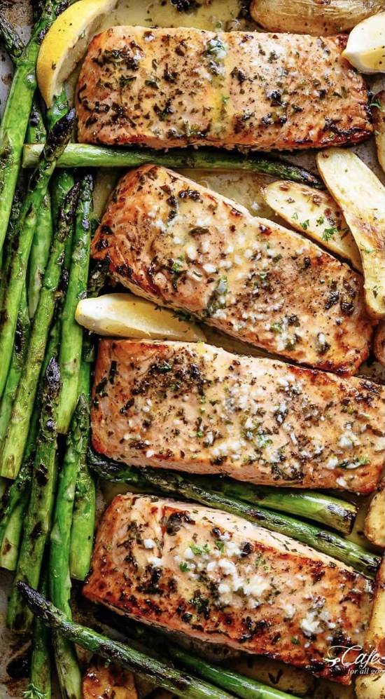 Order Seasoned Salmon food online from Blackout store, Fairburn on bringmethat.com