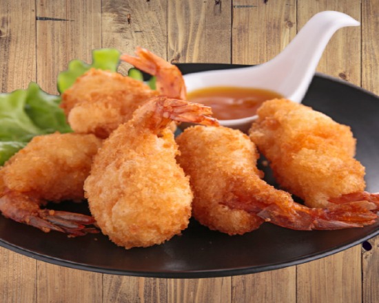 Beignets de crevettes farcies