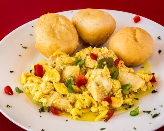 Order Ackee and Saltfish  food online from Jerk Pit Tampa store, Tampa on bringmethat.com
