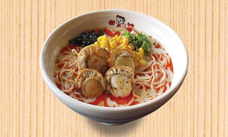Order 54. Grilled Hokkaido Scallop Ramen food online from Ajisen Ramen store, San Diego on bringmethat.com