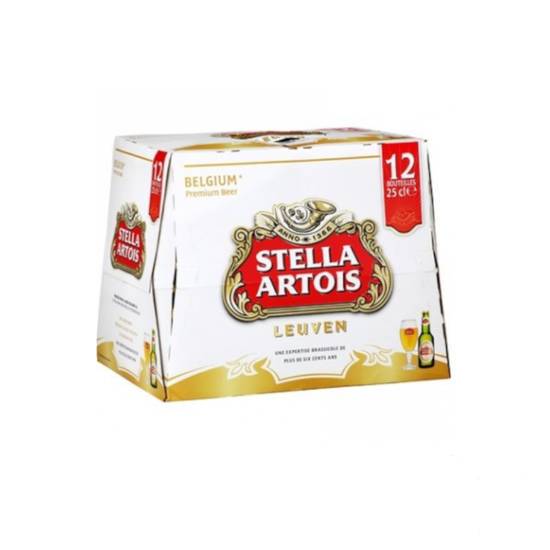 Order Stella Artois 12 bottles | 5% abv food online from Pink Dot store, Palm Springs on bringmethat.com