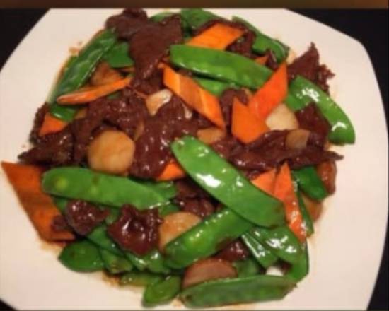 Order Beef with Snow Peas food online from China Wok store, Boca Raton on bringmethat.com