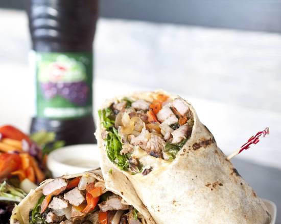 Order Pepper Steak Wrap  food online from Saba's Grill & Wok store, Houston on bringmethat.com