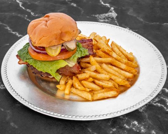 Order Big  Burger  food online from Elegant Eatz "Bonanzas" store, Miami on bringmethat.com