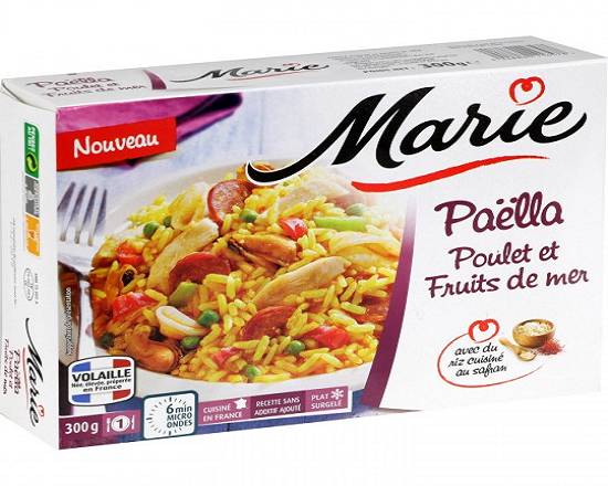 Paella plat fruits de mer Marie 300 gr