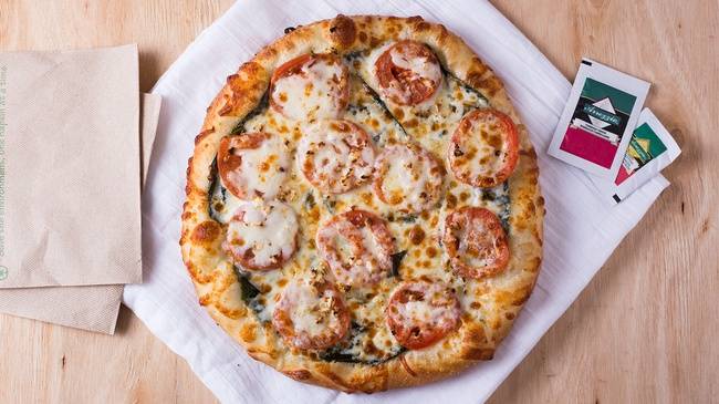 Order Margherita (Small) food online from Bellagios Pizza store, Wood Village on bringmethat.com