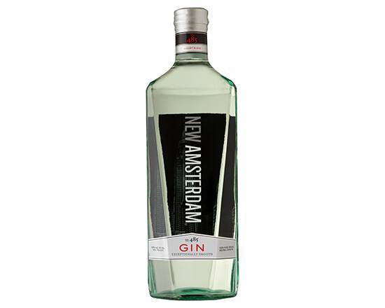 Order New Amsterdam, 1.75L gin (40.0% ABV) food online from Woodbury Wine & Spirits store, ORLANDO on bringmethat.com