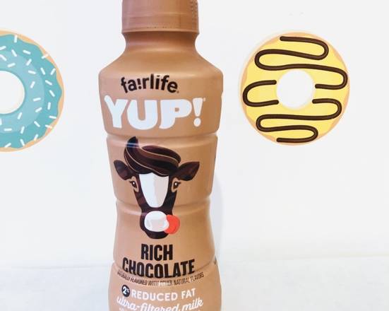 Order Yup! Rich Chocolate Milk food online from Donut Tacos Palace store, Austin on bringmethat.com
