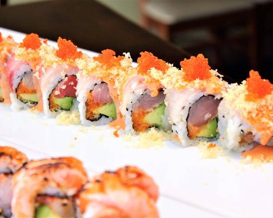 Order Double Spicy Hamachi Roll food online from Go Fish Sushi store, Watertown on bringmethat.com
