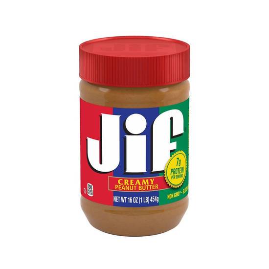 Order Jif Peanut Butter Creamy (16 oz) food online from Shell store, Dale on bringmethat.com