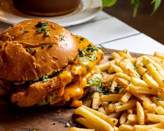 Burger + Boisson + Dessert 💪