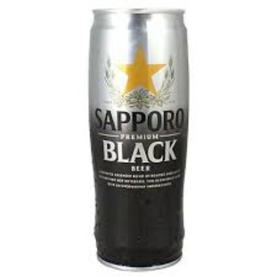 Order SAPPORO PREMIUM BLACK 22OZ CAN food online from Duke Liquor & Jr. Market store, Los Angeles on bringmethat.com