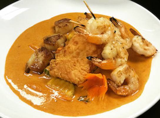 Order Similan Islands served with Jasmine white rice food online from Thai Place Restaurant store, Winter Park on bringmethat.com