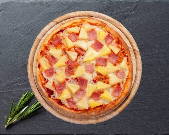 Order Hawaiian Pizza Hangry food online from Express Pie Parlor store, Melbourne on bringmethat.com