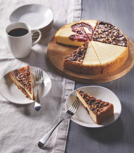 Order Cheesecake Sampler food online from The HoneyBaked Ham Company store, Naperville on bringmethat.com