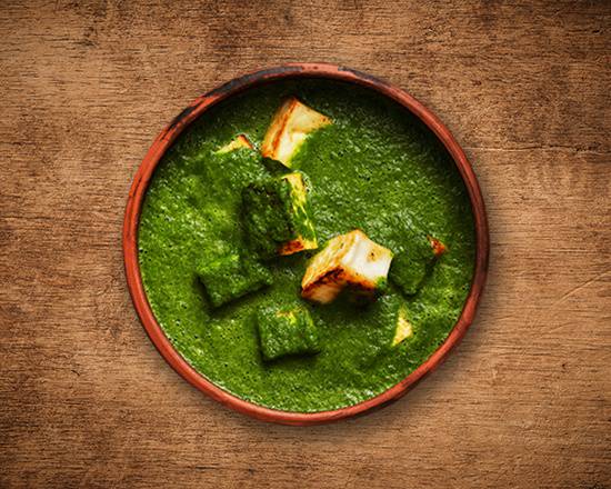 Order Spinach Cottage Cheese Curry food online from United Kitchens Of India store, Schaumburg on bringmethat.com