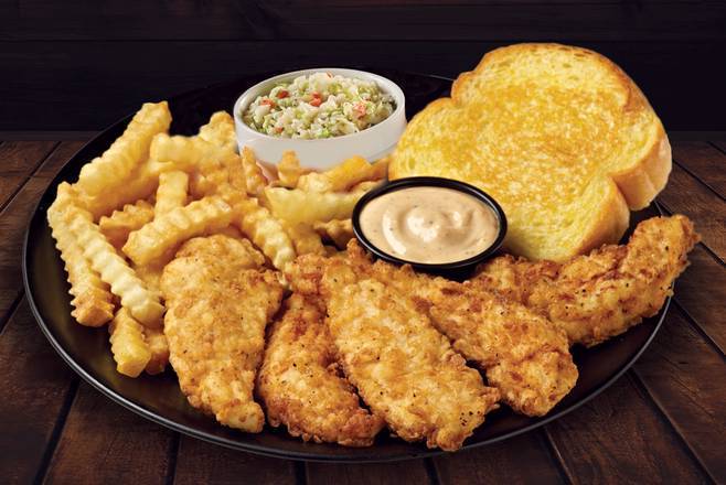 Order Tenders for One (5 pcs) food online from Huey Magoo's Chicken Tenders store, Jacksonville Beach on bringmethat.com