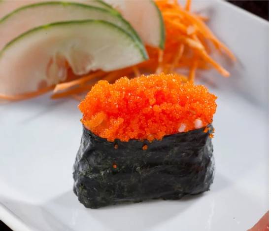 Order Smelt Roe (Masago) food online from Akashi Japanese Restaurant store, Miami on bringmethat.com