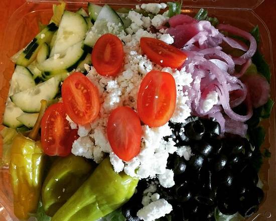 Order Greek Salad food online from Numero Uno Pizza Pasta and More store, Los Angeles on bringmethat.com