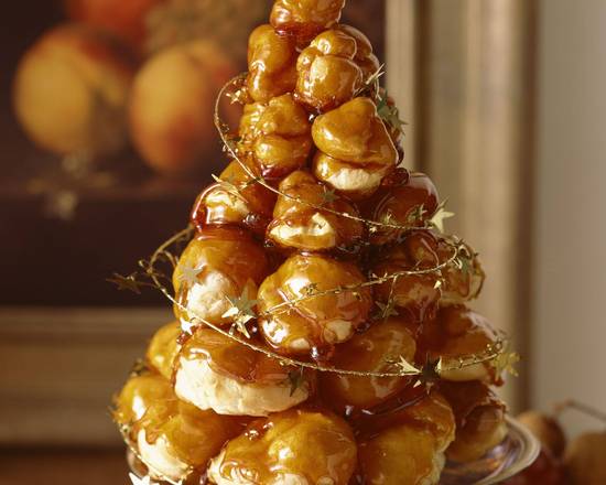 Order Croquembouche (Cream Puff Christmas Tree) Dessert food online from Lb Cake Stop store, Baldwin Park on bringmethat.com