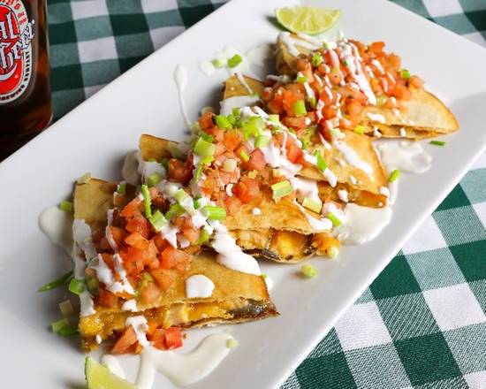 Order Chicken Quesadilla food online from Finnegans store, Huntington on bringmethat.com