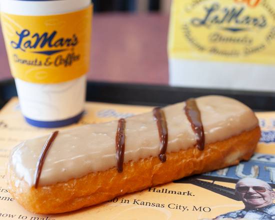 Order Maple Iced Cake Donut food online from LaMars Donuts store, Aurora on bringmethat.com