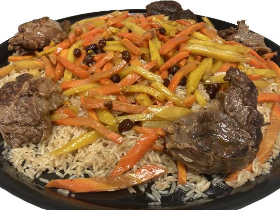 Order Pilaf food online from Saffran Steak House store, Feasterville Trevose on bringmethat.com