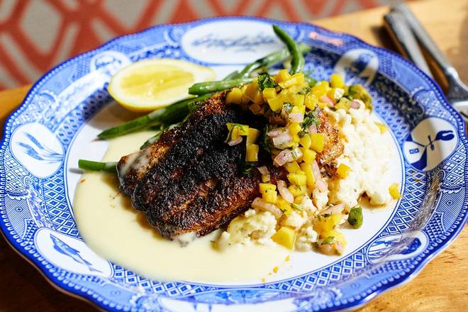 Order Chesapeake Wild Blue Catfish food online from Founding Farmers DC store, Washington on bringmethat.com