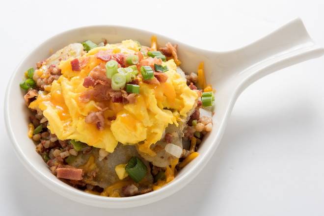 Order Hash Skillet food online from Broken Yolk Cafe store, San Marcos on bringmethat.com