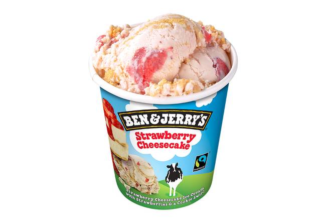 Ben & Jerry's strawberry cheesecake