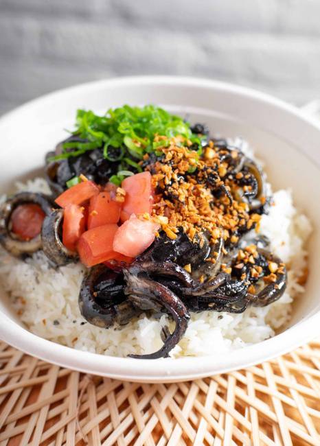Order Squid Adobo food online from Tradisyon NYC store, New York on bringmethat.com