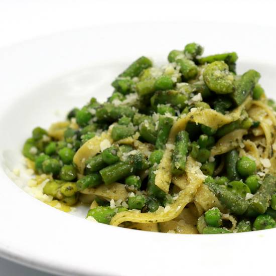 Order Fettuccine Al Pesto food online from Pecorino store, Los Angeles on bringmethat.com